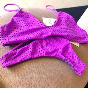 Acacia Swimwear Purple Bikini